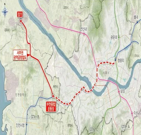 서광급예타,서부권 광역급행철도,김포 교통 호재,검단 예타 통과,GTX-D 연계성,수도권 부동산 전망"