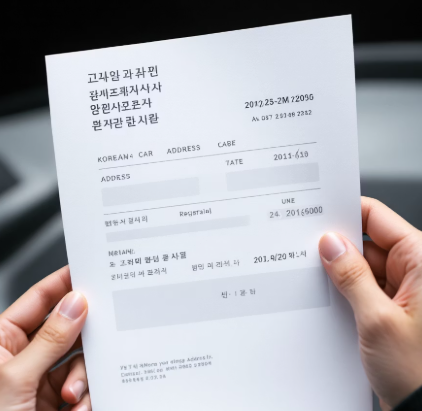 자동차 등록증 주소변경&amp;#44; 5분 만에 끝내는 방법