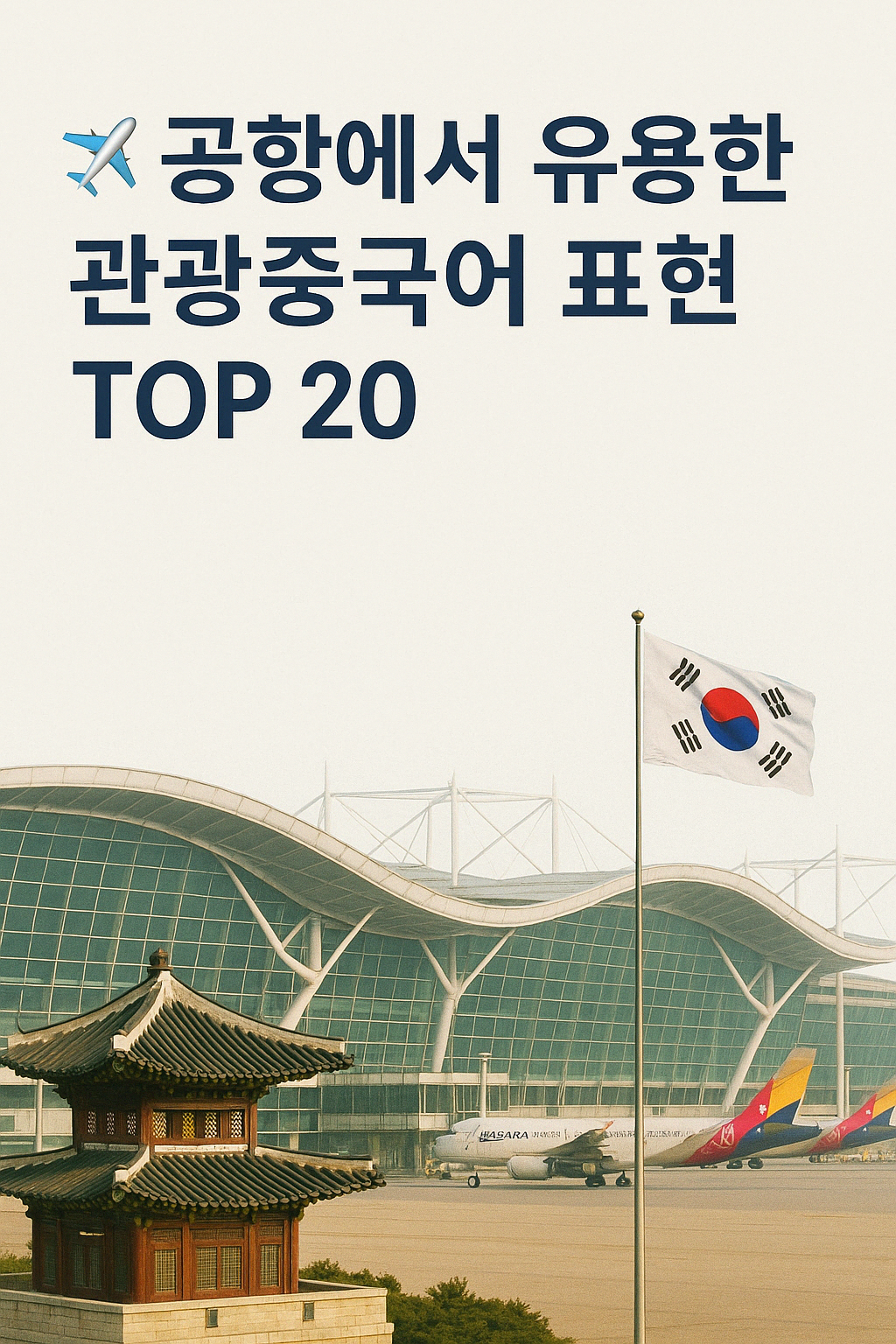 공항에서 유용한 중국어