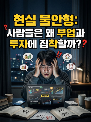 현실 불안형: 사람들은 왜 부업과 투자에 집착할까