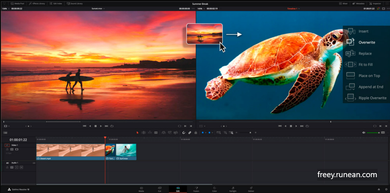 다빈치 리졸브(DaVinci Resolve) 다운로드