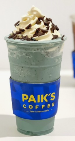 2024년 빽다방 인기 추천 메뉴 TOP 5