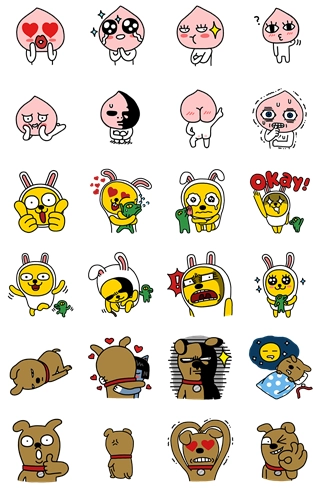 카카오톡 무료 이모지