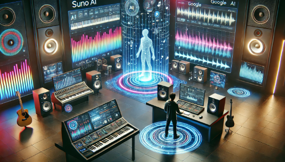 AI가 만들어주는 음악 & 작곡 – Suno AI, Google MusicLM 소개 및 사용법 관련 사진