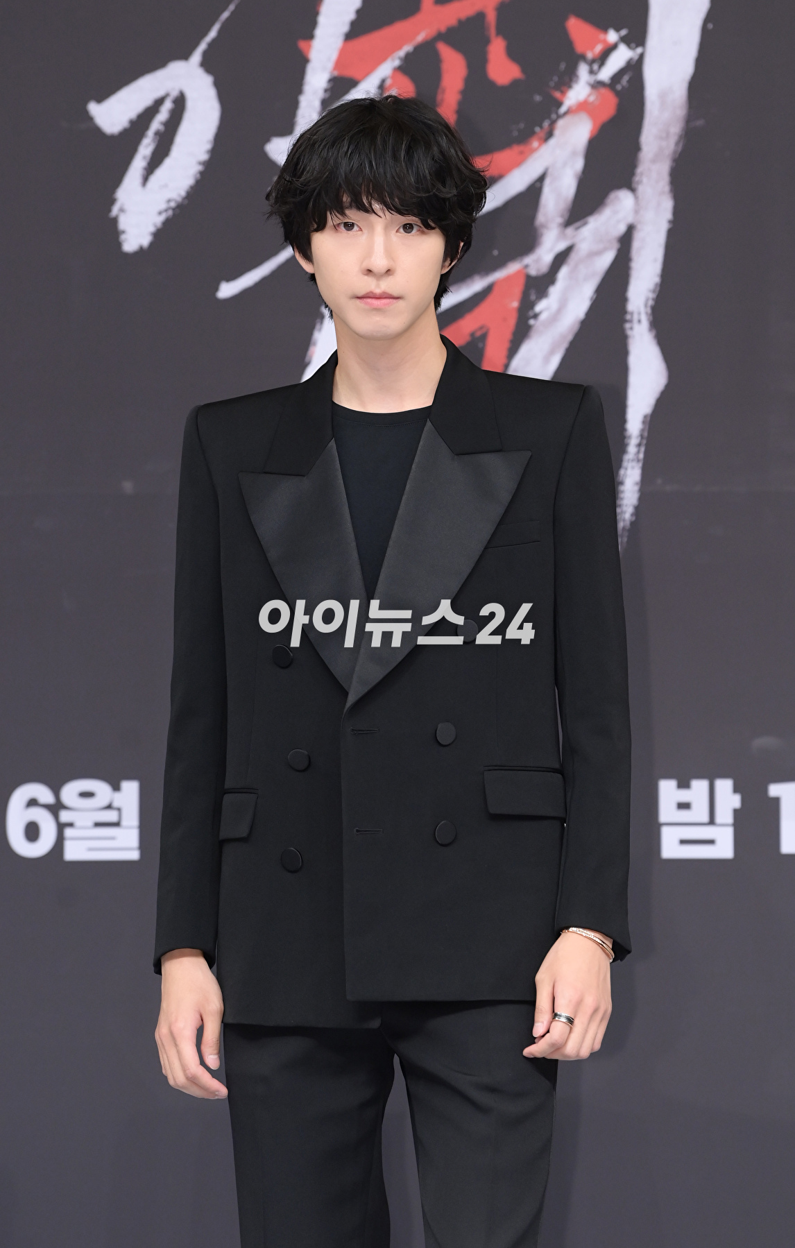 배우 홍경이 23일 오후 서울 양천구 목동 SBS홀에서 진행된 SBS 새 금토드라마 &#39;악귀&#39; 제작발표회에 참석하고 있다. [사진=정소희 기자]