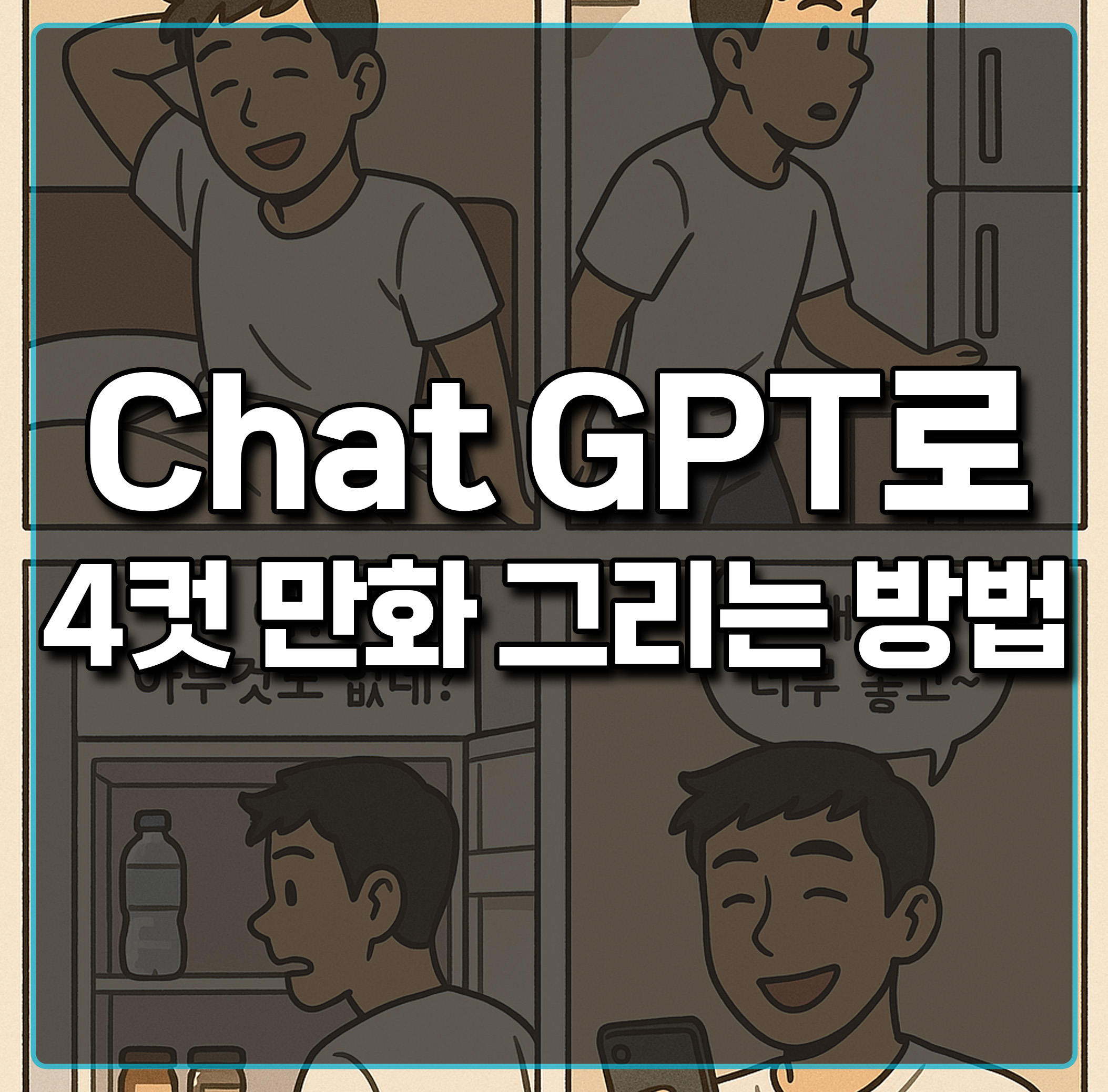 ChatGPT로-4컷만화-그리는-방법