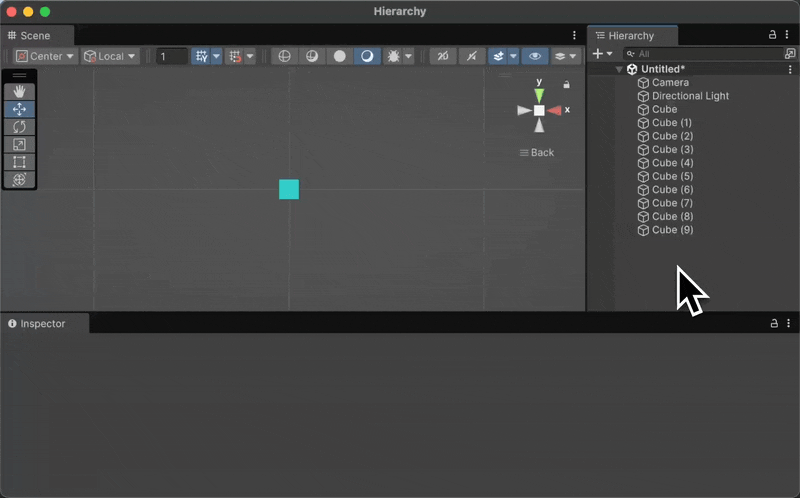 유니티 인스펙터에서 삼각함수와 L() 표현식을 사용하여 원형으로 정렬하는 방법
