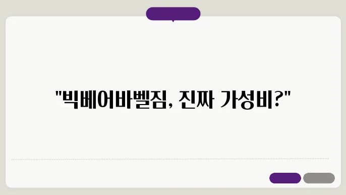 빅베어바벨짐의 인기 프로그램