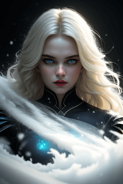 Playground AI로 생성한 그림(2) - 판타지 미인