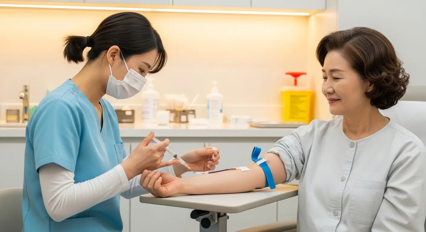 "알레르기 검사 혈액 IgE 검사 채혈