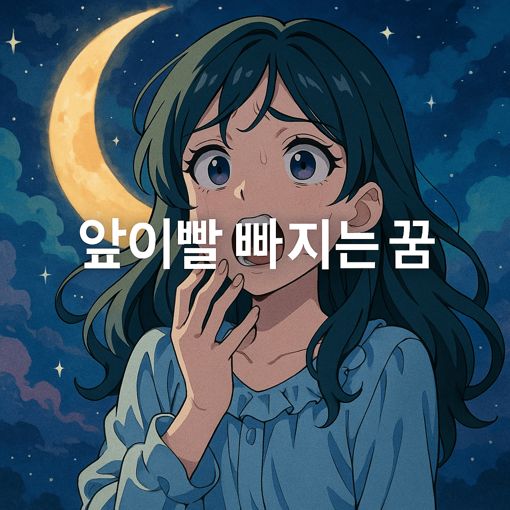 앞이빨 빠지는 꿈 해몽