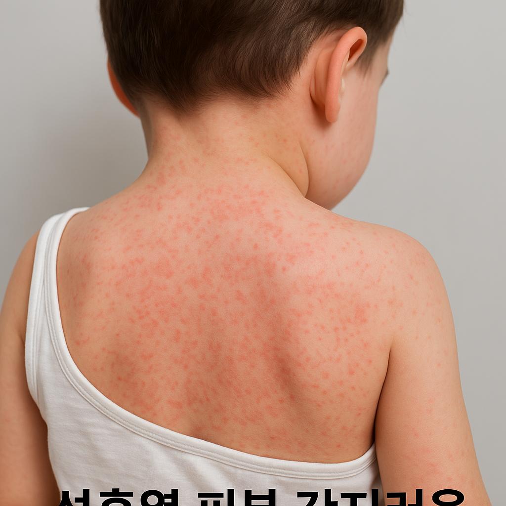 성홍열 피부 간지러움