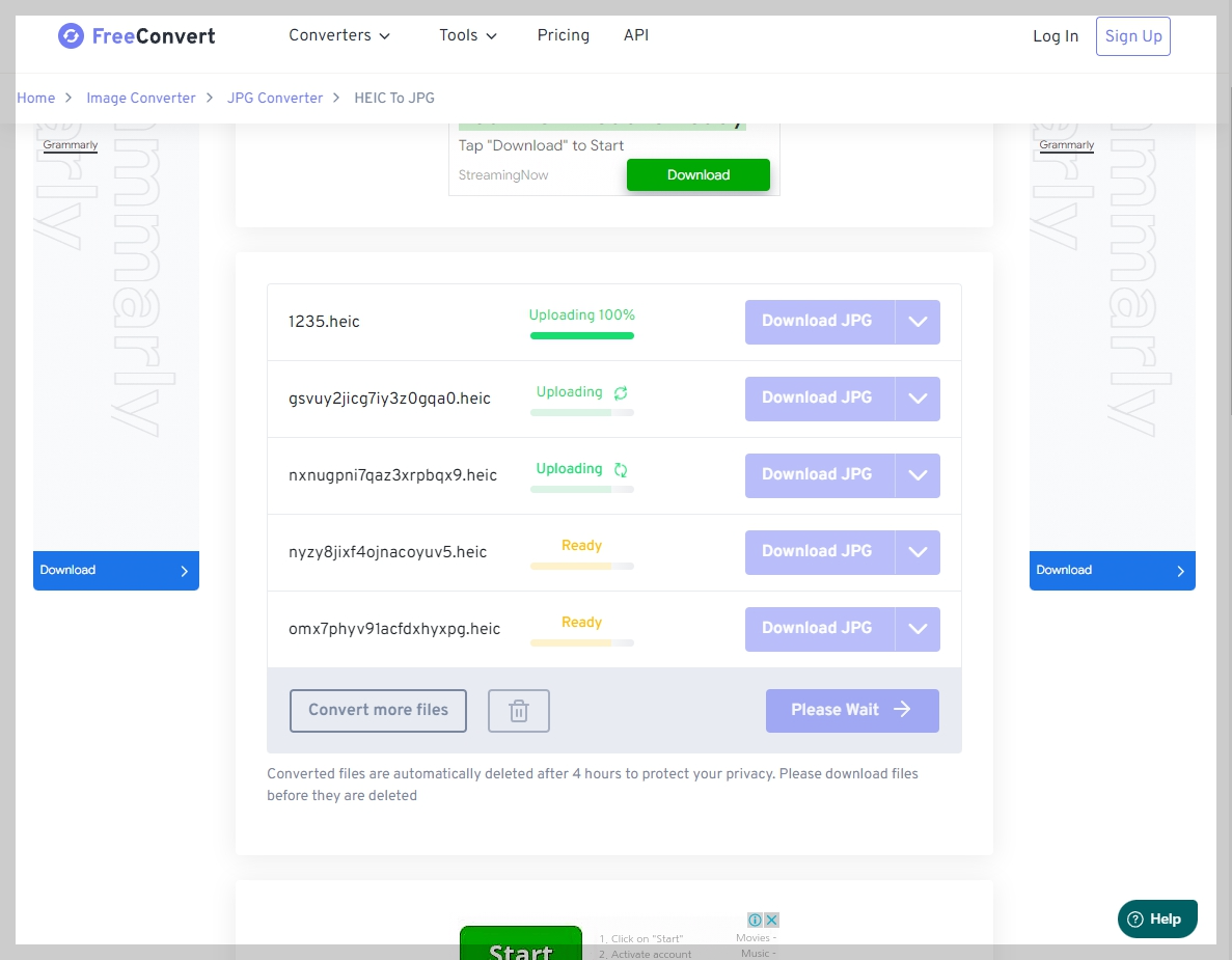 ์์ดํฐ jpg ๋ณํ