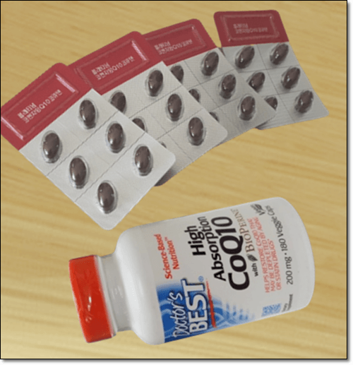 코엔자임큐텐 보충제