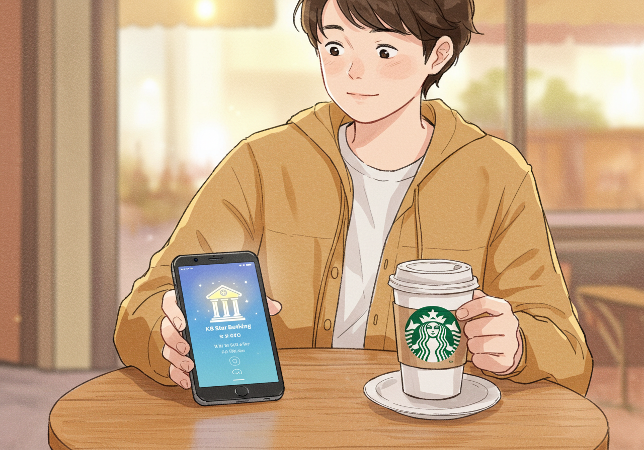 KB국민은행 X 스타벅스 KB 별별통장 출시! 금리&amp;#44; 혜택 총정리