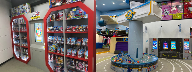 슈퍼윙스-키즈카페-실내공간-설명하는-사진