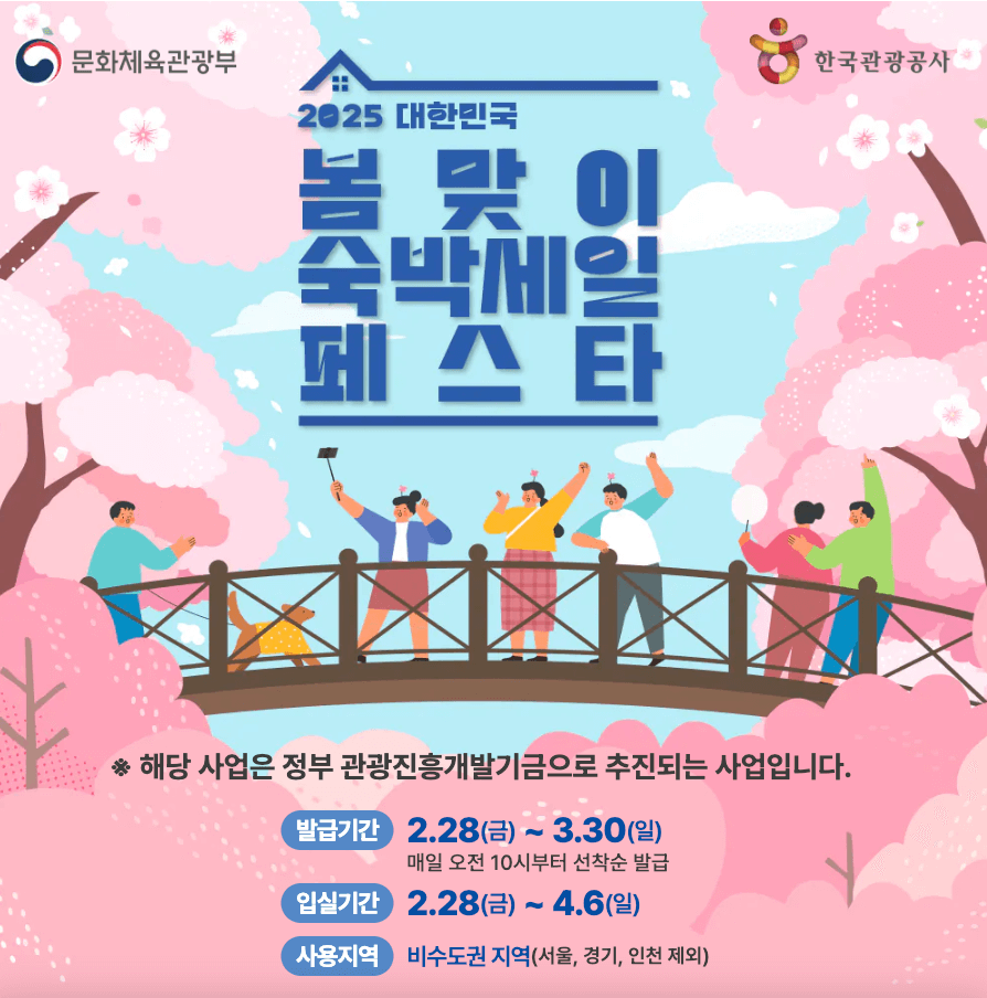 2025 봄맞이 숙박세일 페스타 쿠폰 받는 방법