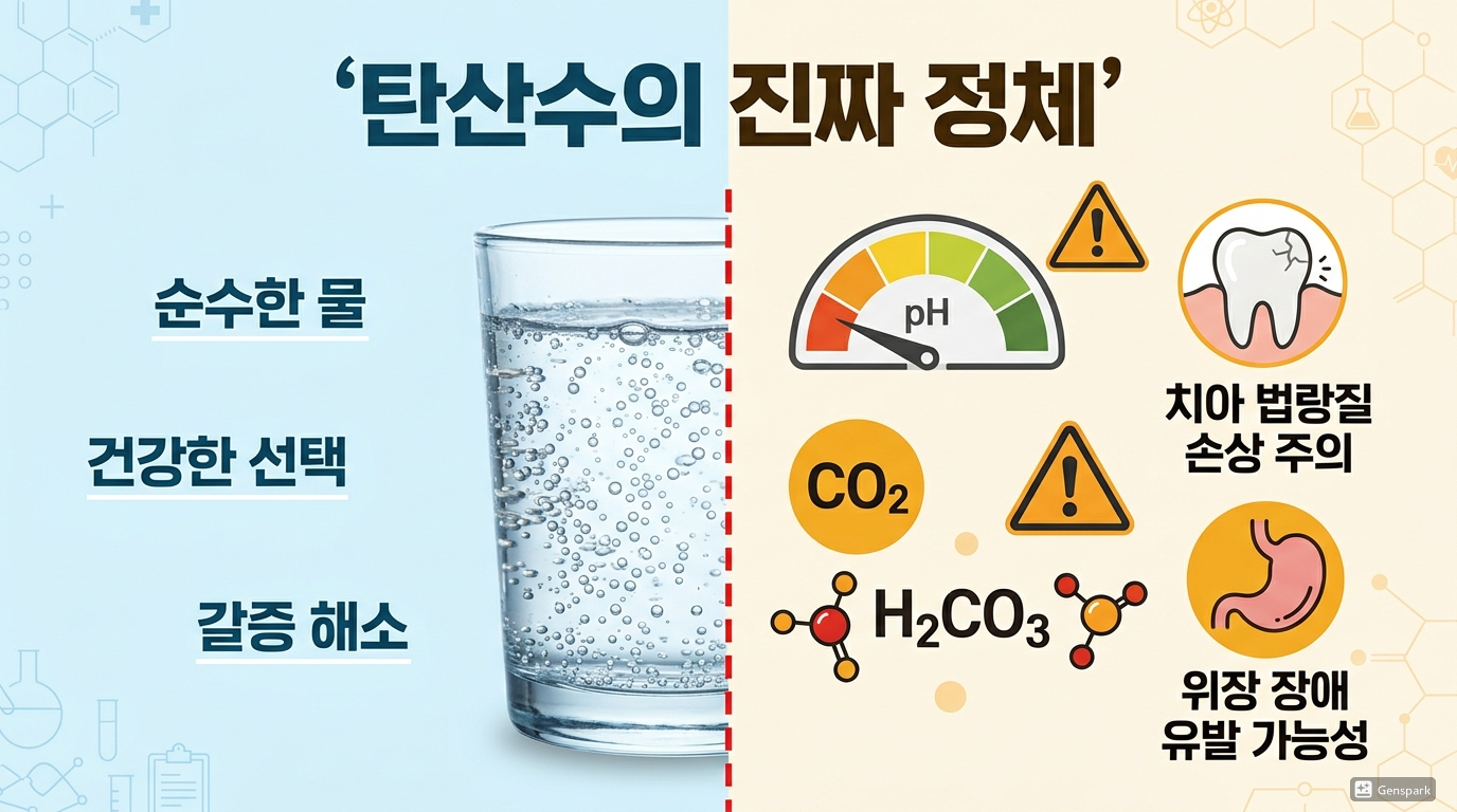 탄산수의 진짜 정체