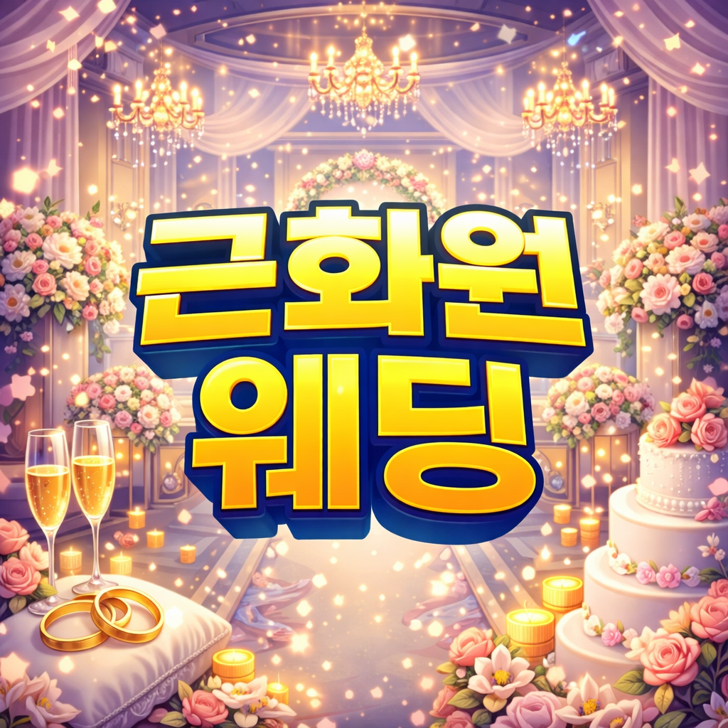 근화원 웨딩홀 식사