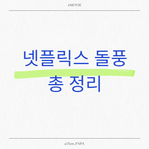 넷플릭스-돌풍-총-정리