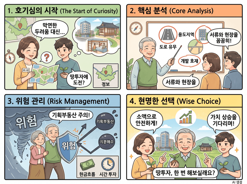 땅투자에 대한 핵심분석과 위험관리에 대하여 현명한선택