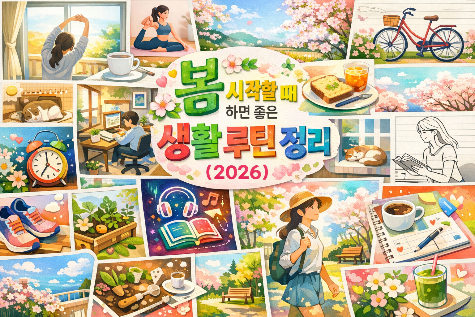 봄 생활 루틴1