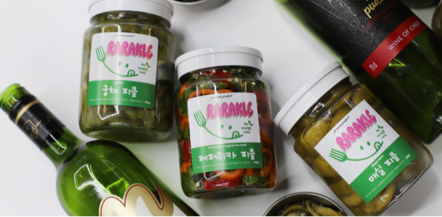 전남 강진의 여주 피클 라라잇 푸드