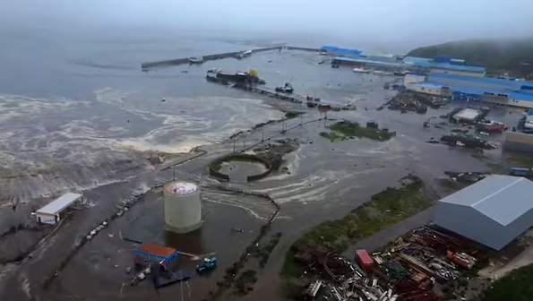 캄차카반도 지진 지도 위치 원인 러시아 일본 하와이 쓰나미 피해 현재 상황4