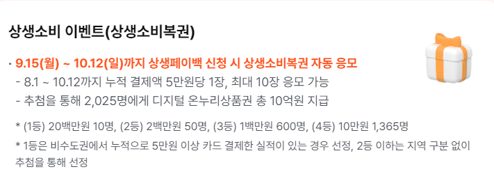 상생페이백 신청