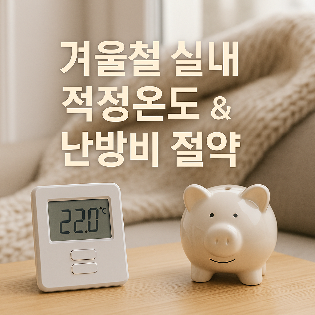 겨울철 실내 적정 온도 - 사진