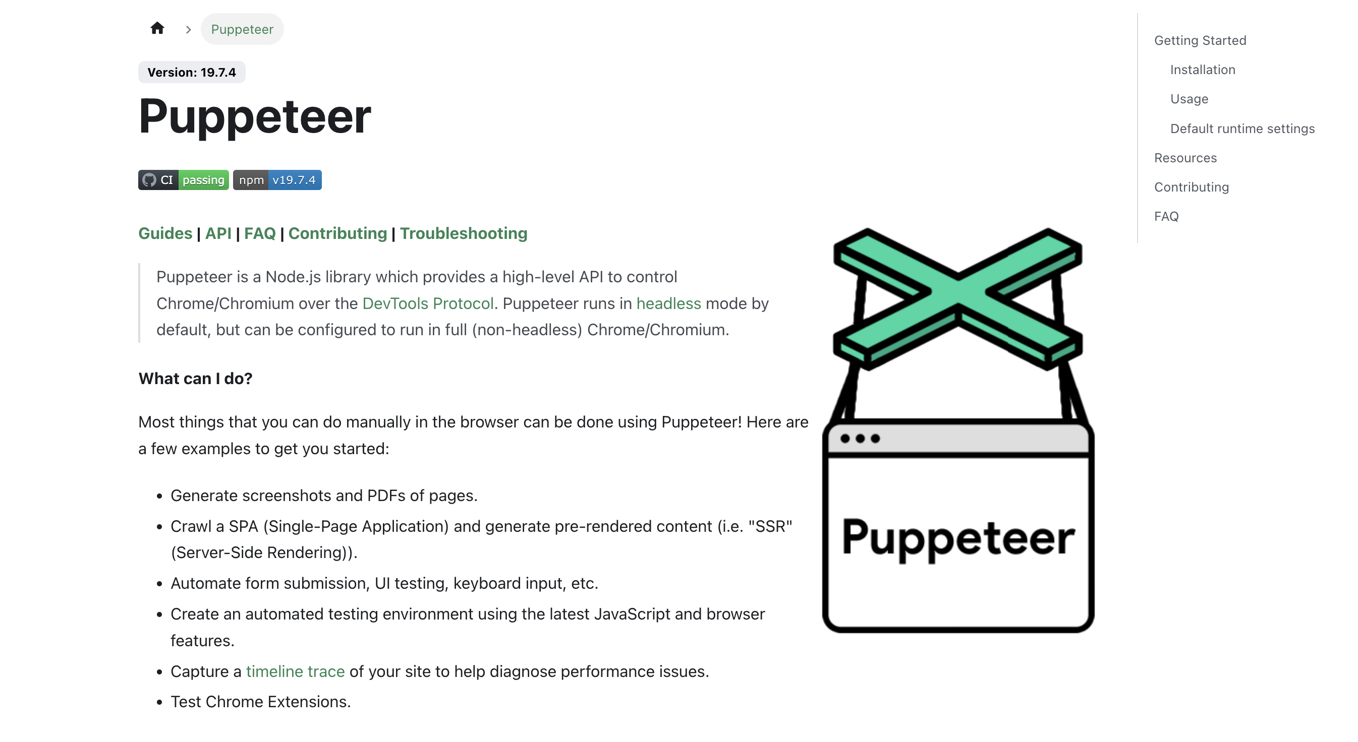 puppeteer