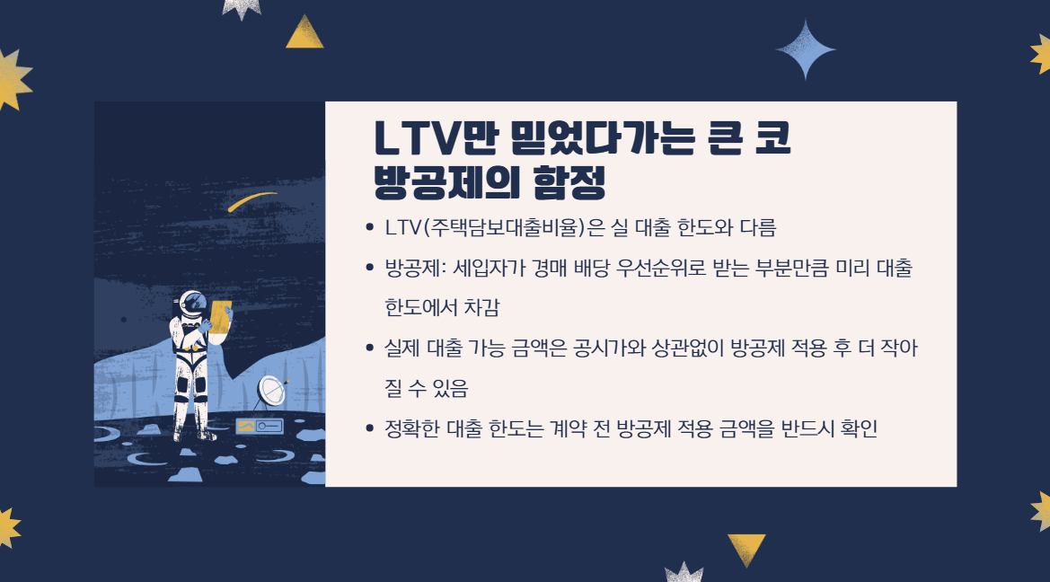 LTV만 믿었다가는 큰 코 방공제의 함정