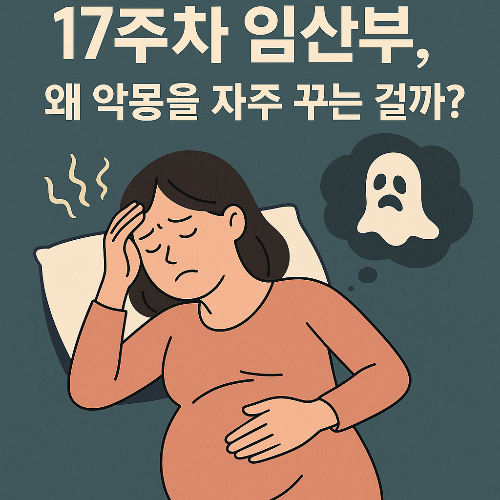17주차 임산부 악몽, 왜 이렇게 자주 꾸는 걸까? 원인과 해결법