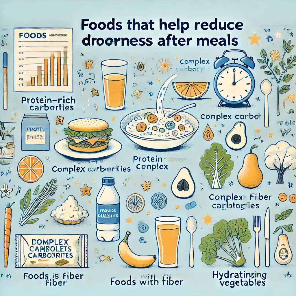 식곤증 완화에 좋은 음식
