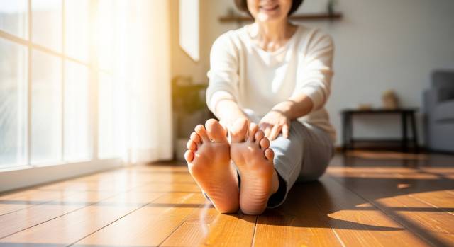 톱 무좀 치료 후 건강한 발톱 회복 모습