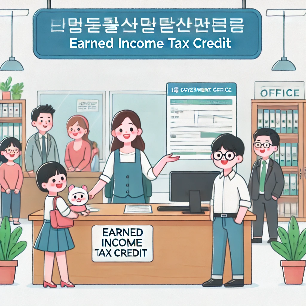 근로장려금 금액산정 (소득 재산 기준)