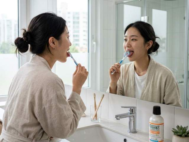 혓바닥 백태 제거 방법과 입냄새 원인 해결을 위한 구강 관리 방법
