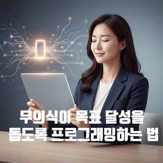 목표 설정의 비밀: 무의식이 목표 달성을 돕도록 프로그래밍하는 법