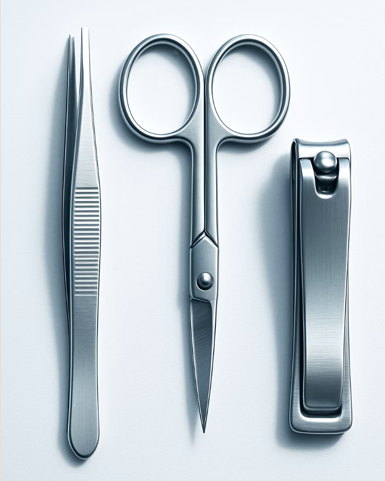 날카로운 도구로 후벼 파기