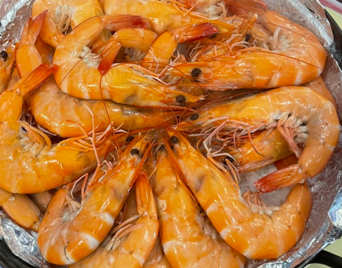 대하 소금구이