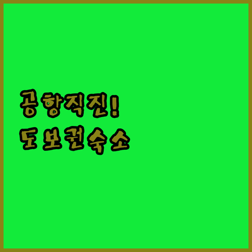 미야자키 공항 도보 이동 가능한 인기..