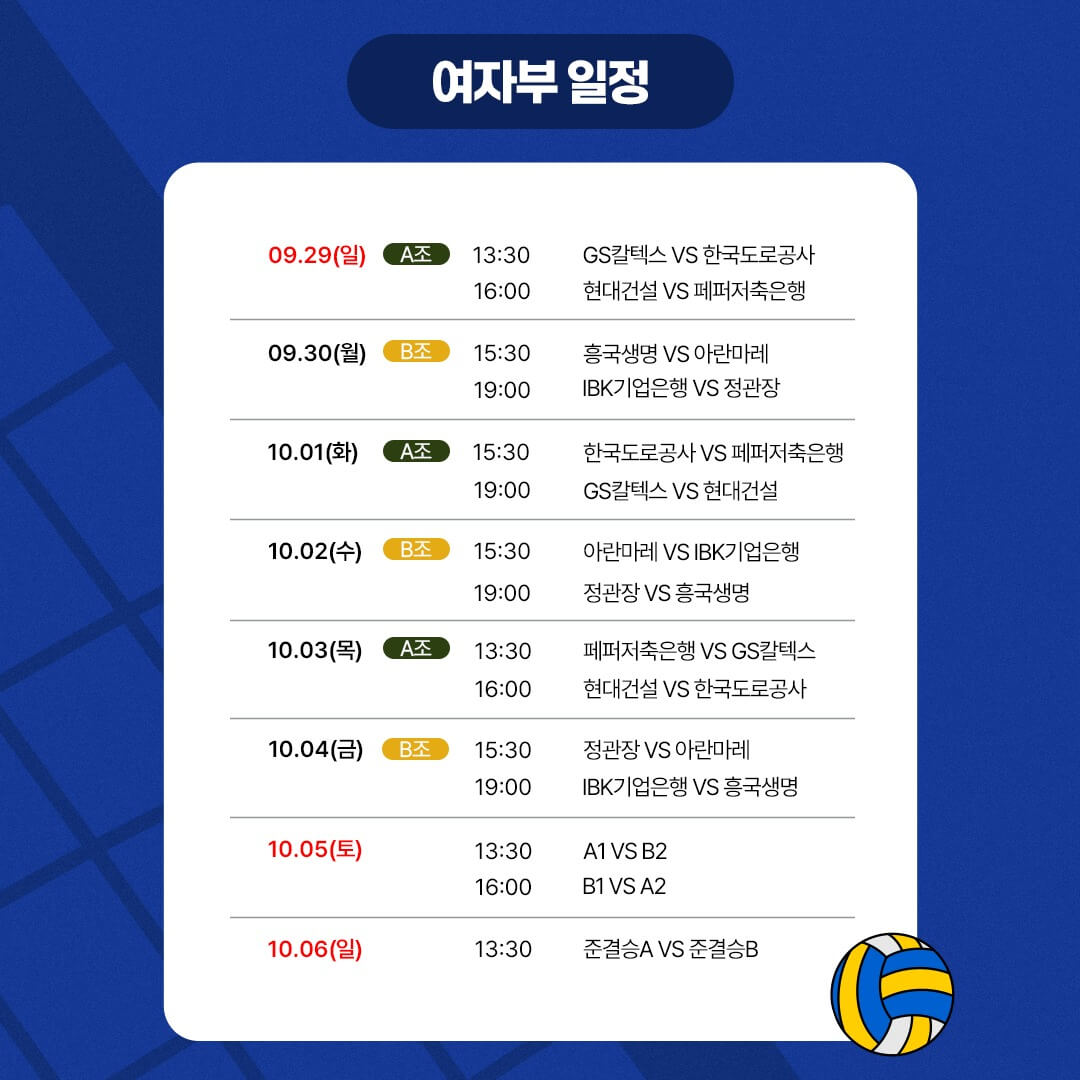 2024 통영 도드람컵 여자부