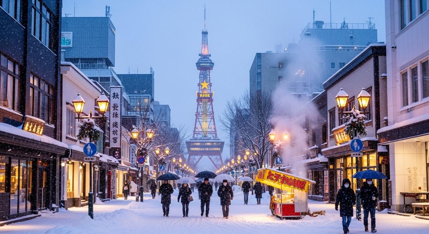 삿포로 겨울여행 시기