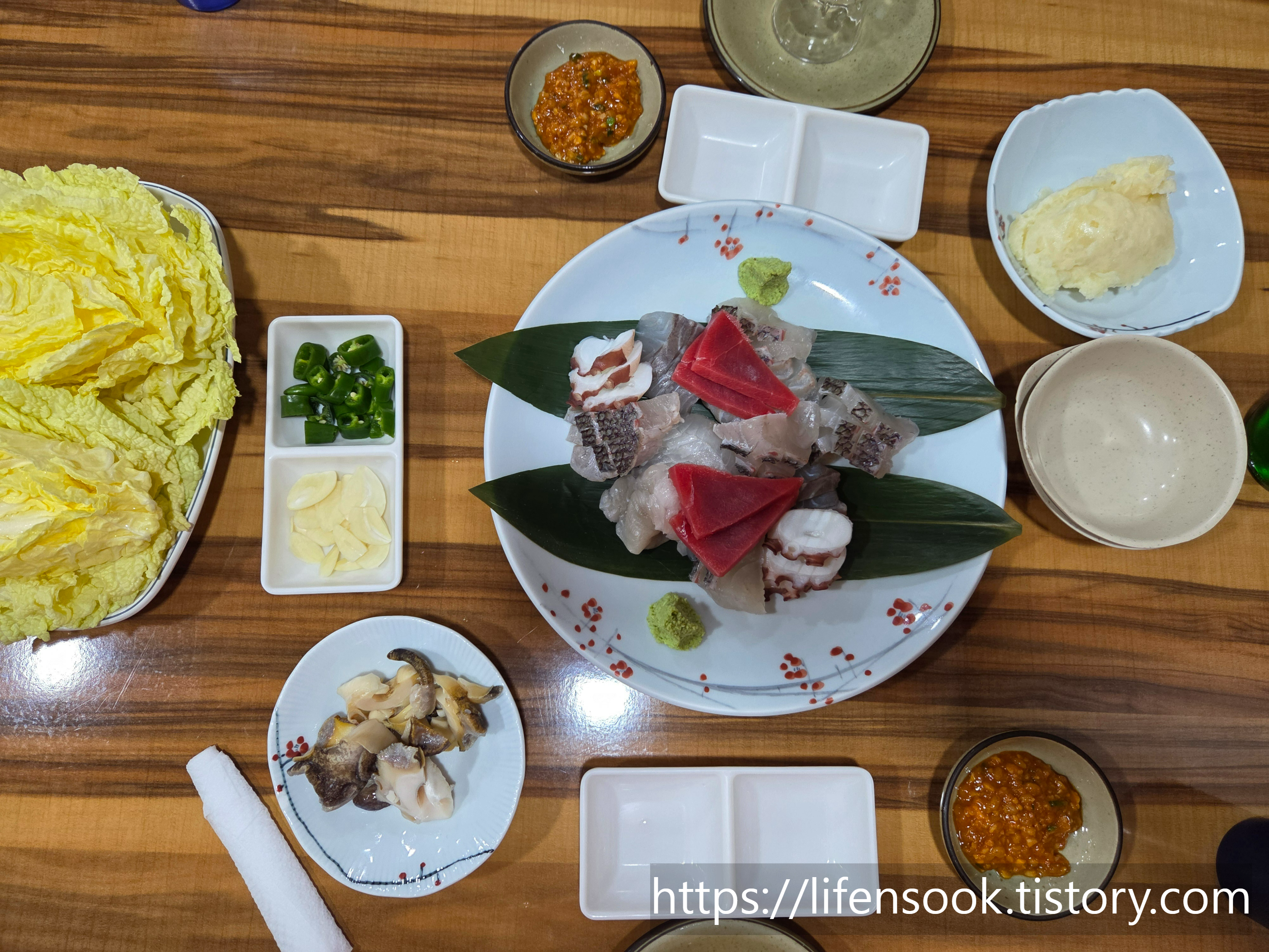 다이와스시 음식 1