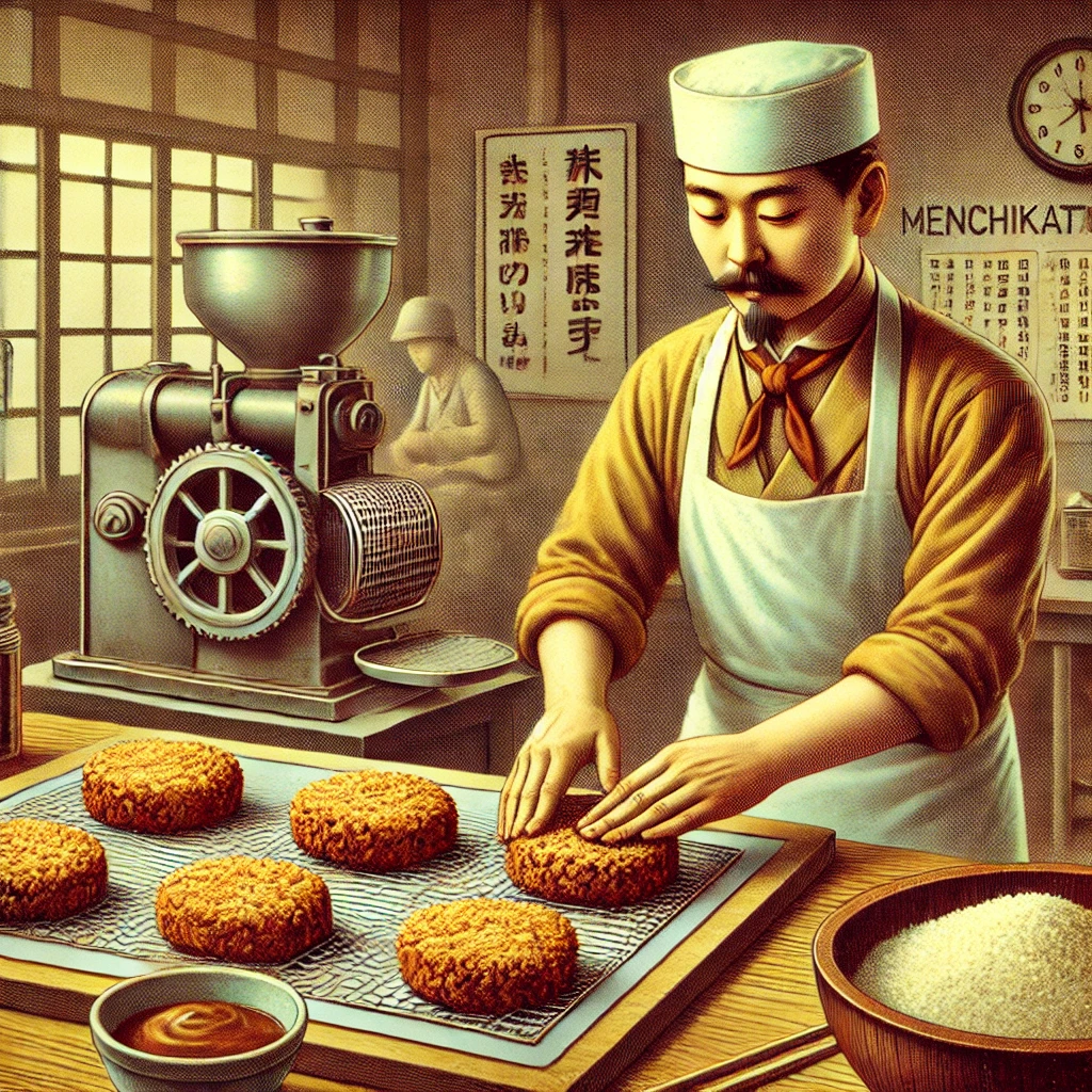 멘치카츠의 기원과 역사