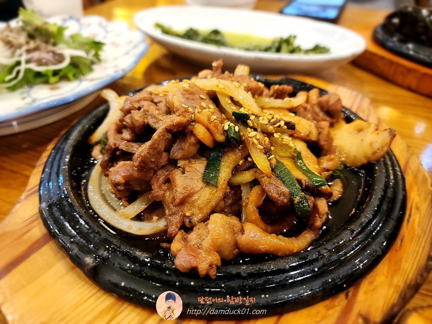 제육쌈밥, 오리불고기 쌈밥