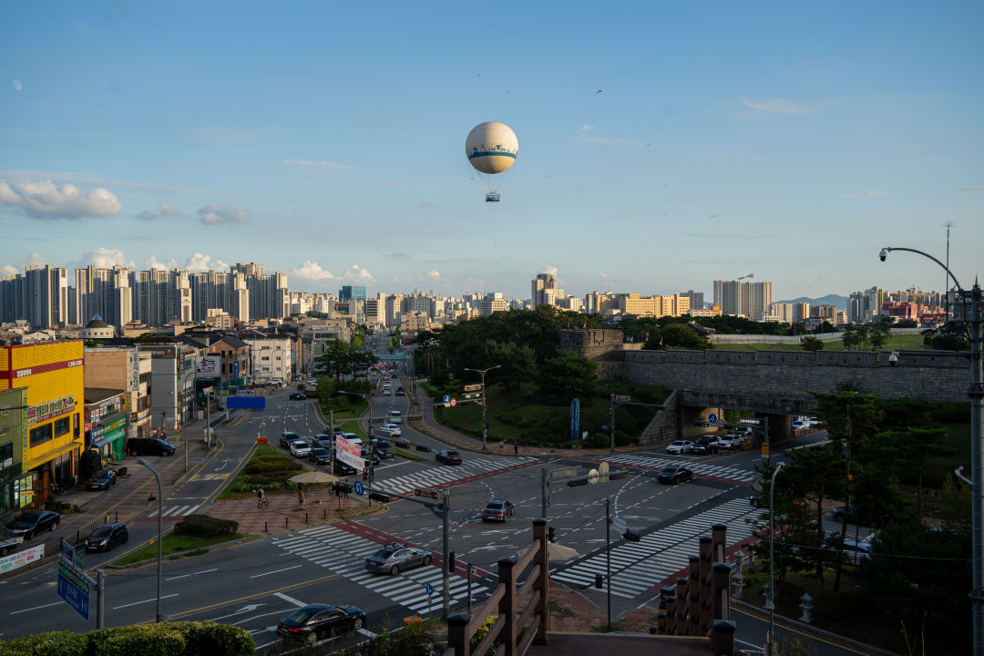 퉁소바위공원 플라잉수원