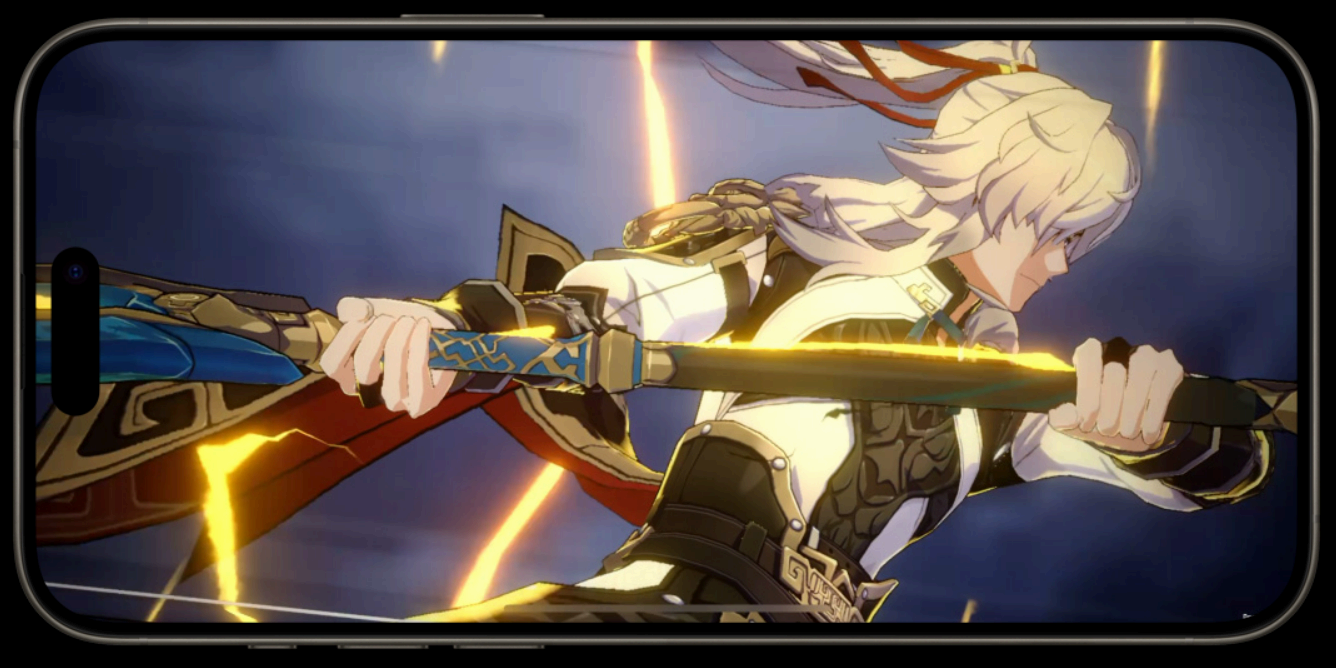 아이폰 15 프로 게임 화면 사진