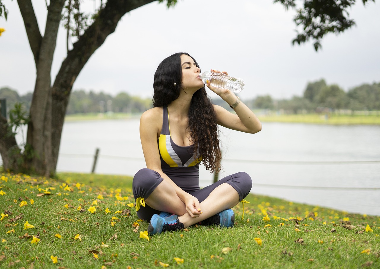 마라톤 대회 참가 후 회복훈련 사진