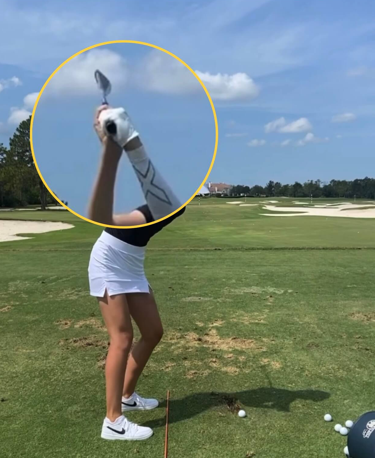 백스윙 탑 자세